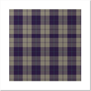 Cunningham Dress Blue Dancers Plaid Tartan Scottish Posters and Art